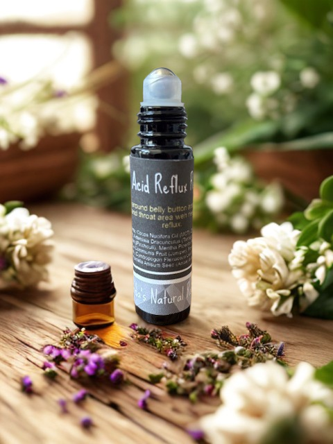 Linda's Natural Remedies Digestive Comfort Essential Oil Roller.