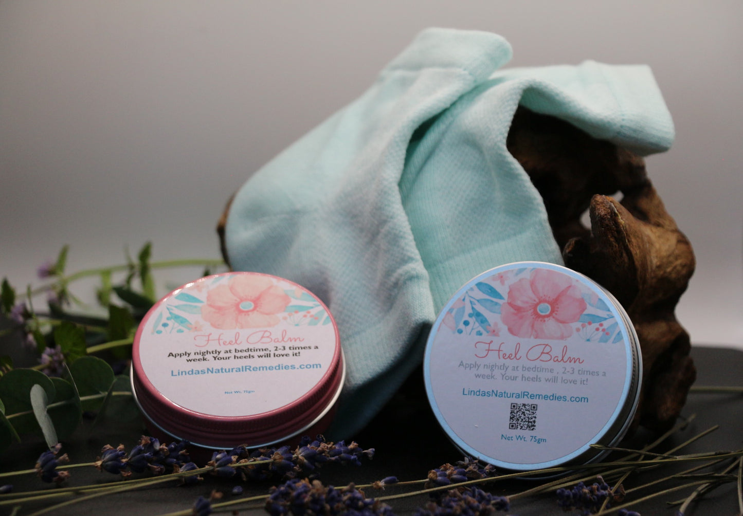 Heel Balm with or without heel socks