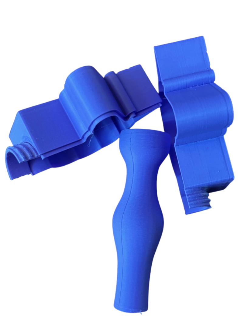 Unicorn showing open components