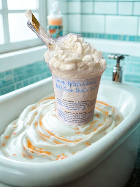 Scoop, Splash & Scrub: Bath Tyme Sundae Fun!