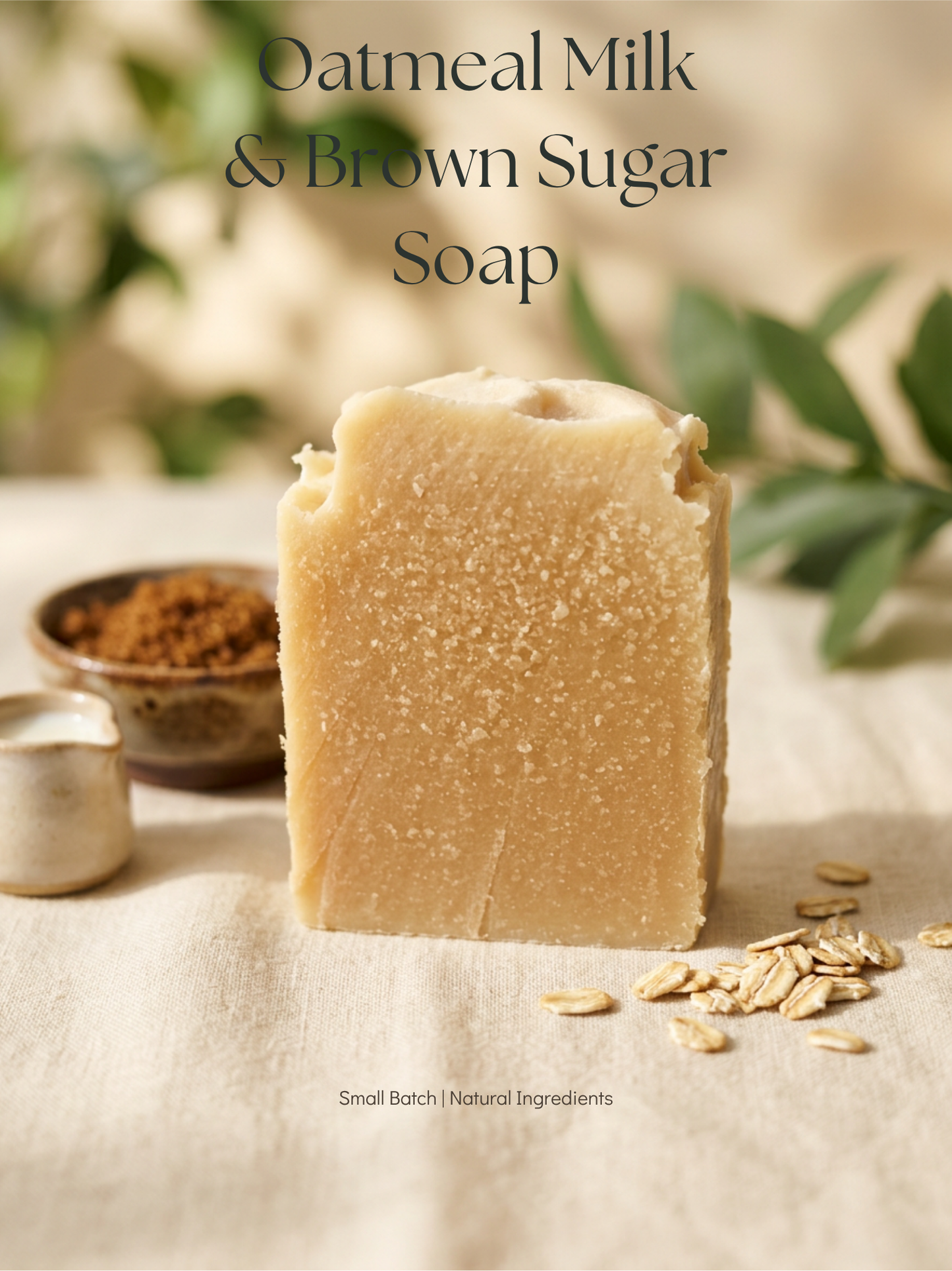 Oatmeal, Milk & Brown Sugar Soap