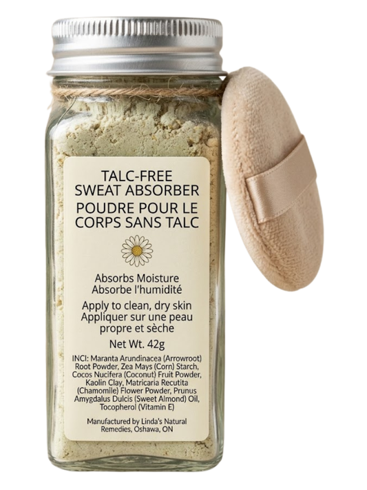 Talc-Free Sweat Absorber