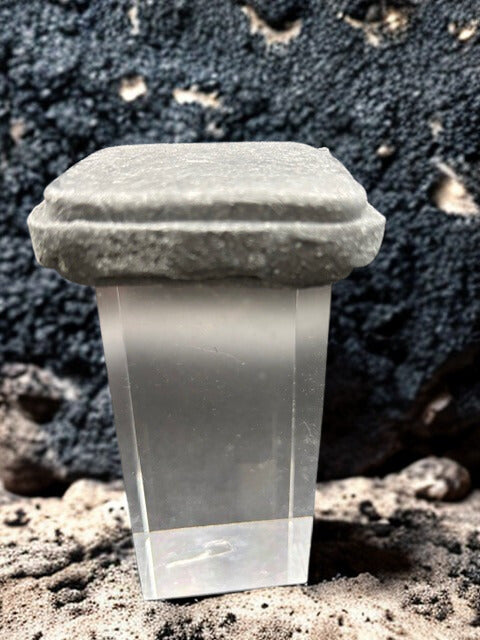 Our clarifying shampoo bar deeply cleanses hair and scalp.
