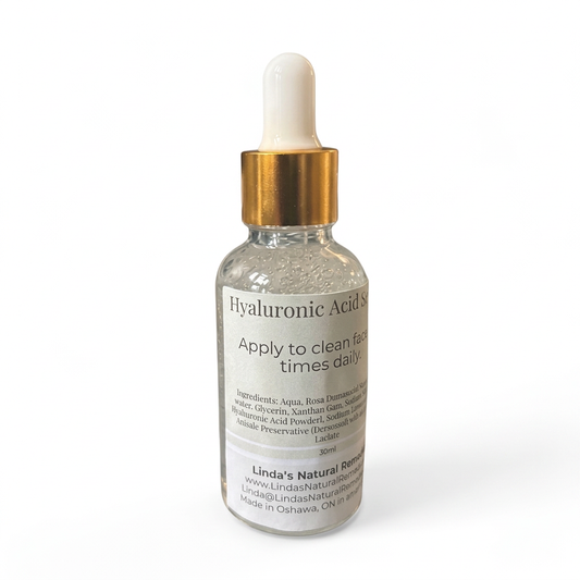 Hyaluronic Acid Serum on white