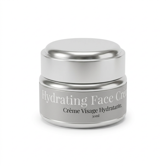 Hydrating Face Cream on white