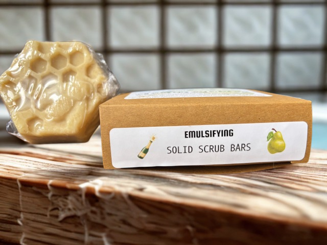 Emulsifying Solid Scrub Bars