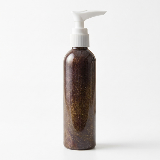 Sugar Plum Shimmer Body Glow on a white background