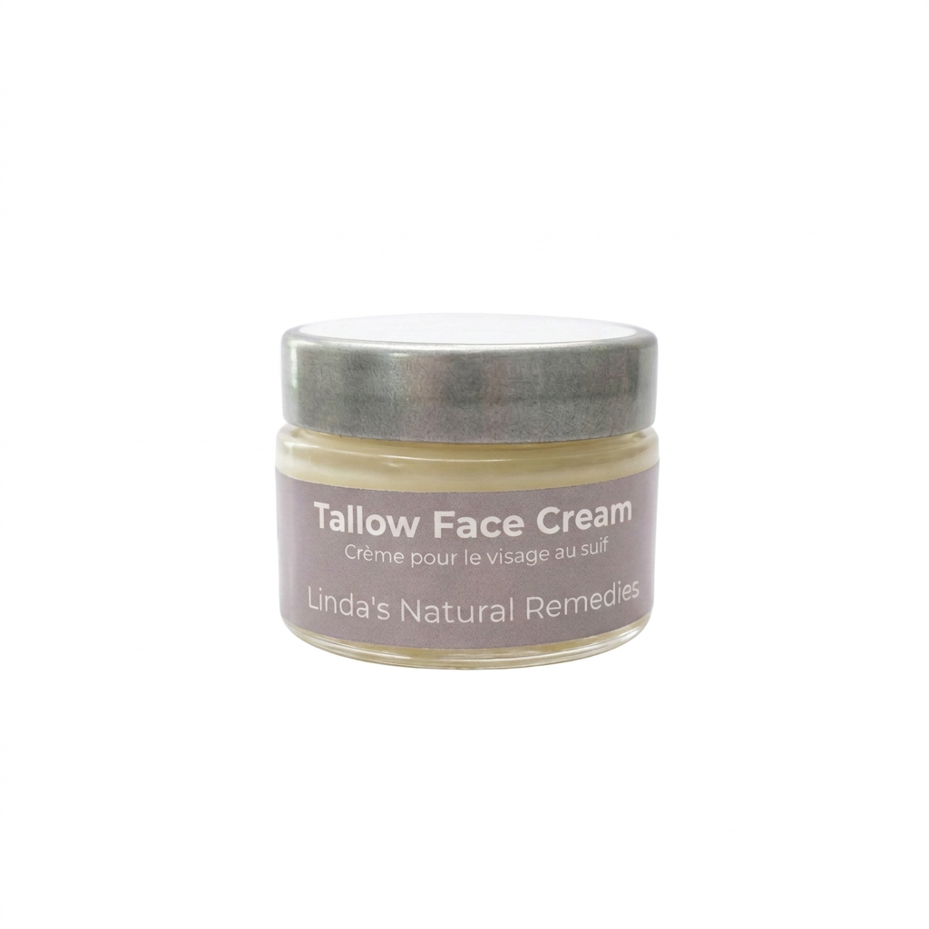 Tallow Face Cream background correction to solid white